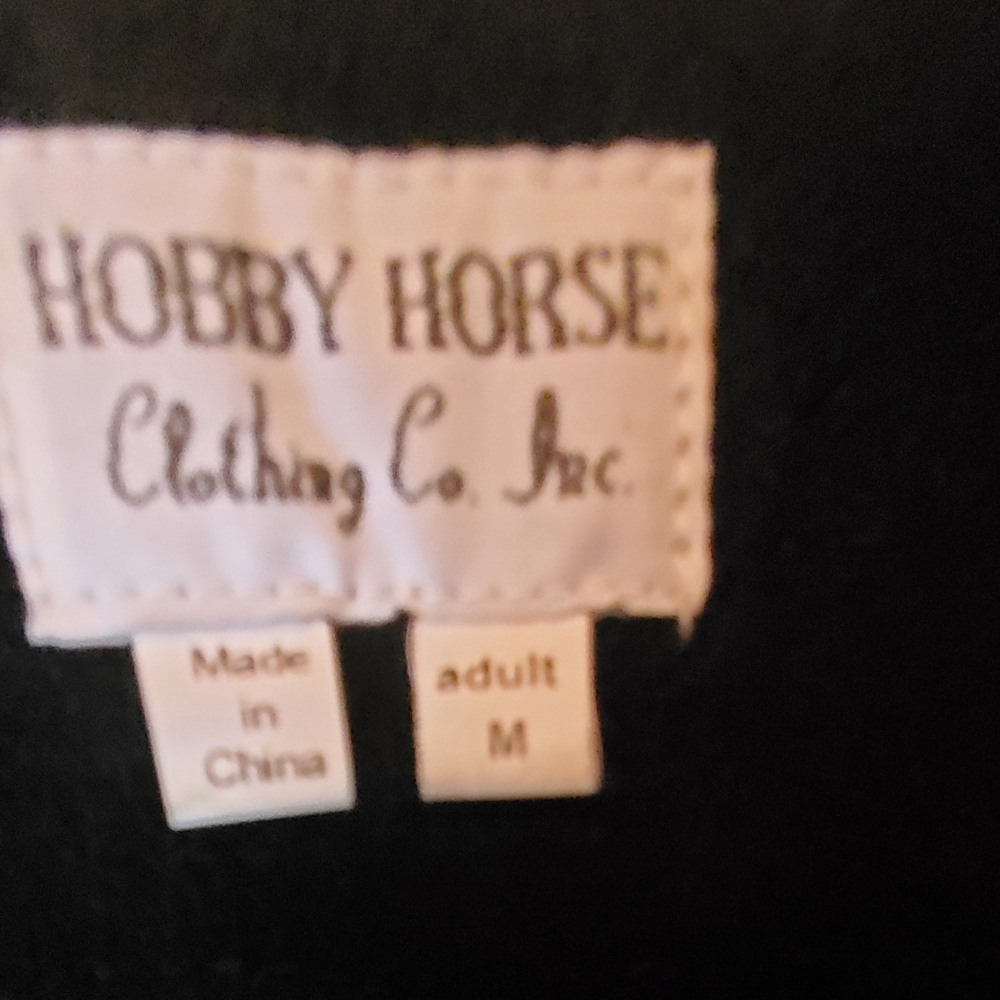 Absolutely Amazing " Hobby Horse" Black Suede Fringed Western Riding Chaps. - Picture 8 of 9